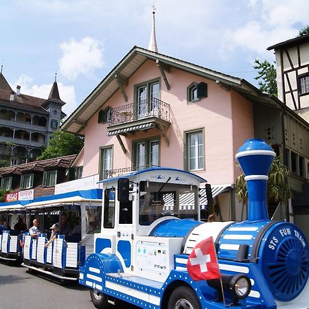 Hotel Schlosspintli Spiez Esterno foto