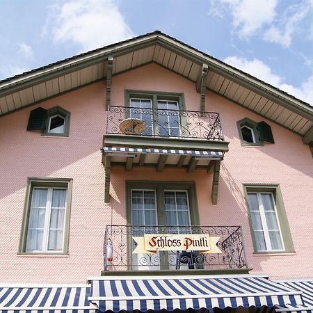 Hotel Schlosspintli Spiez Esterno foto