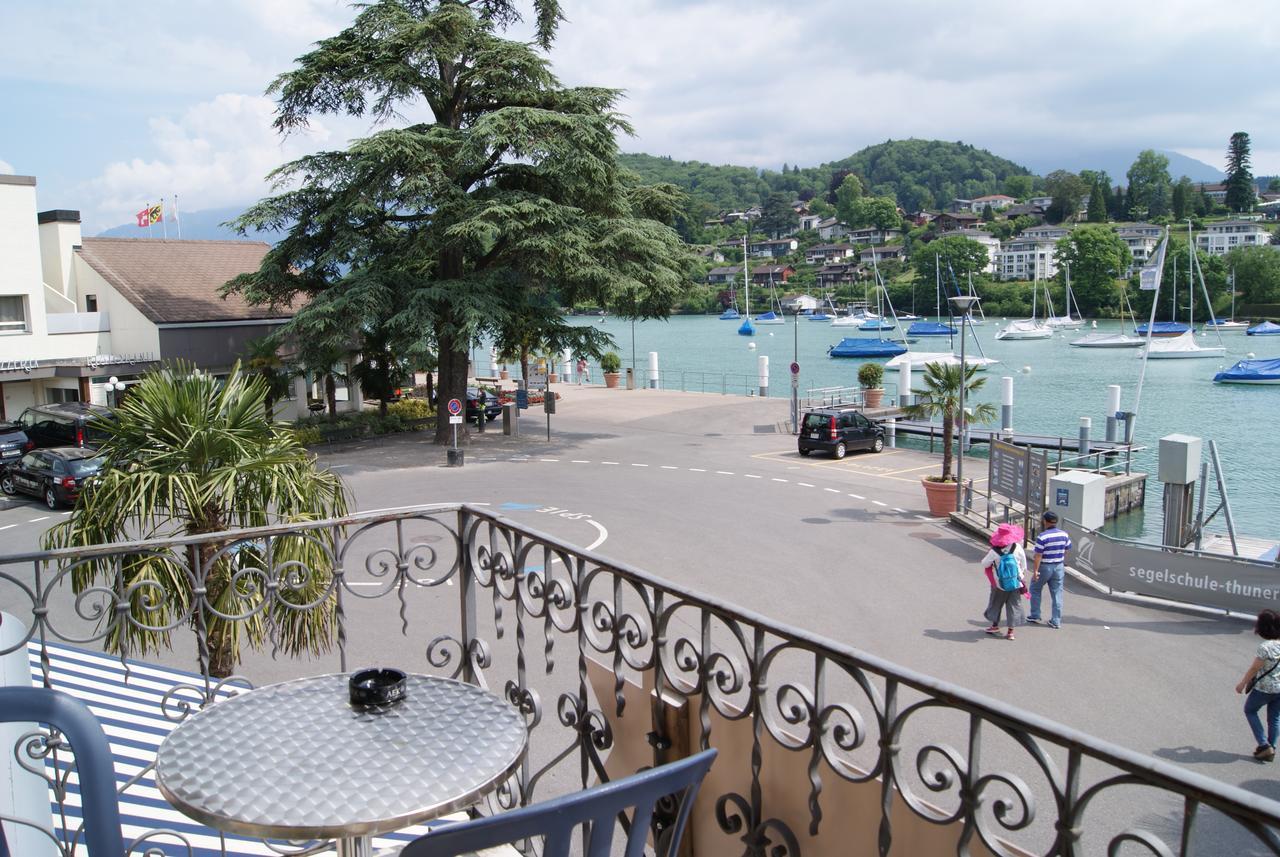 Hotel Schlosspintli Spiez Esterno foto