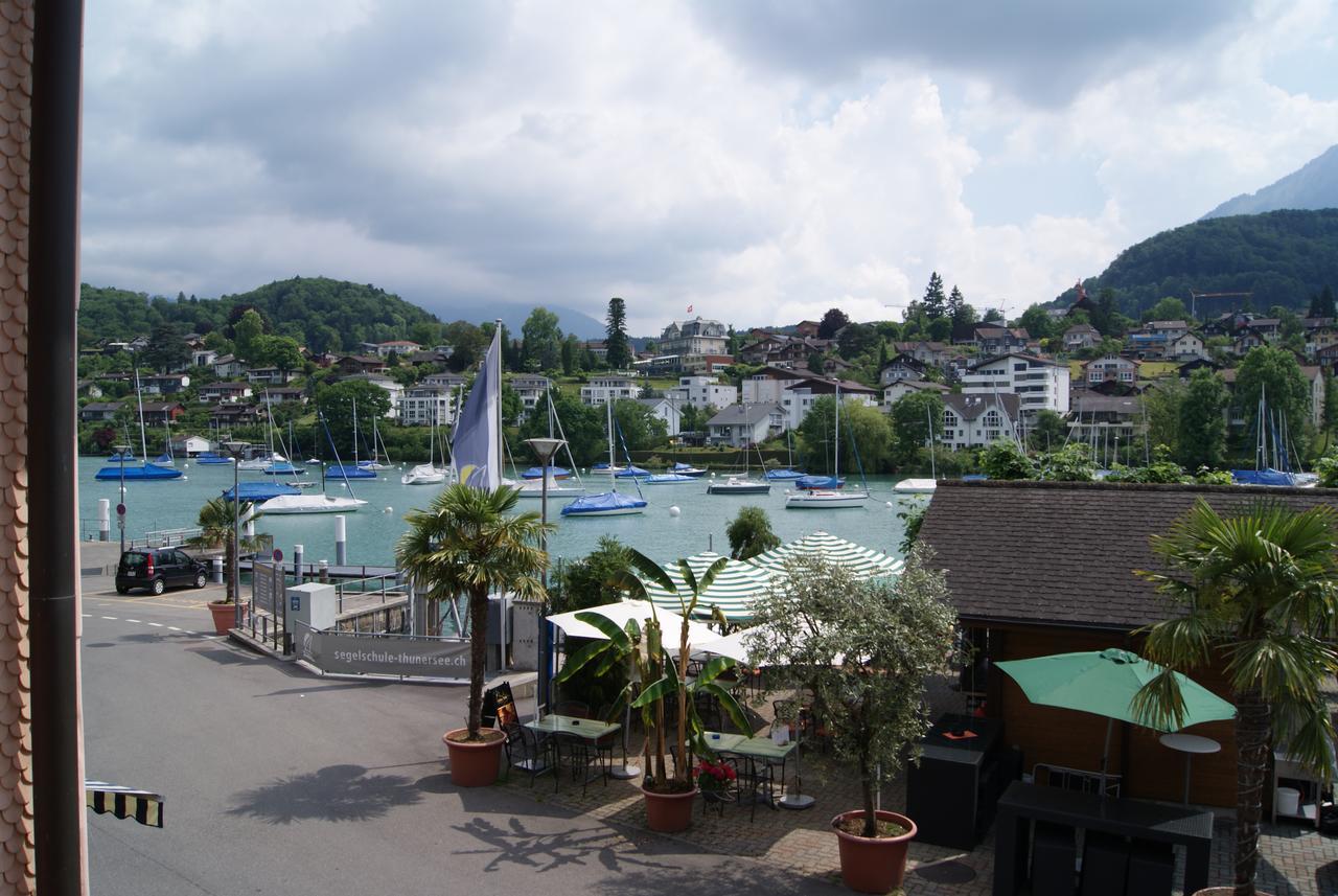Hotel Schlosspintli Spiez Esterno foto